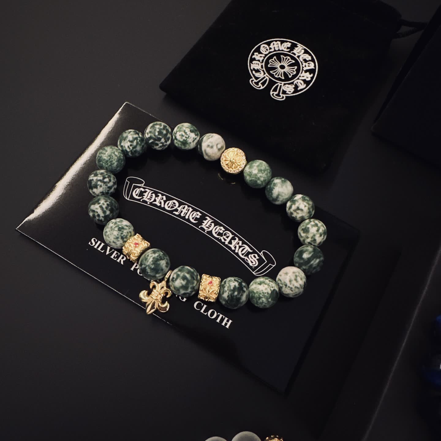 Chrome Hearts Beaded Bracelet Set